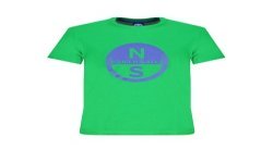 NORTH SAILS T-SHIRT MANICHE CORTE BAMBINO VERDE