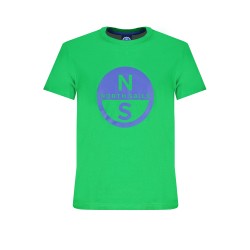 NORTH SAILS T-SHIRT MANICHE CORTE BAMBINO VERDE