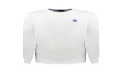 NORTH SAILS FELPA SENZA ZIP BAMBINO BIANCO