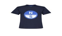 NORTH SAILS T-SHIRT MANICHE CORTE BAMBINO BLU