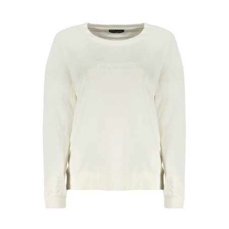 NORTH SAILS FELPA SENZA ZIP DONNA BIANCO