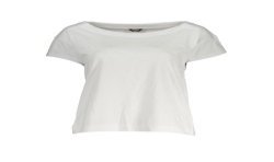 K-WAY T-SHIRT MANICHE CORTE DONNA BIANCO
