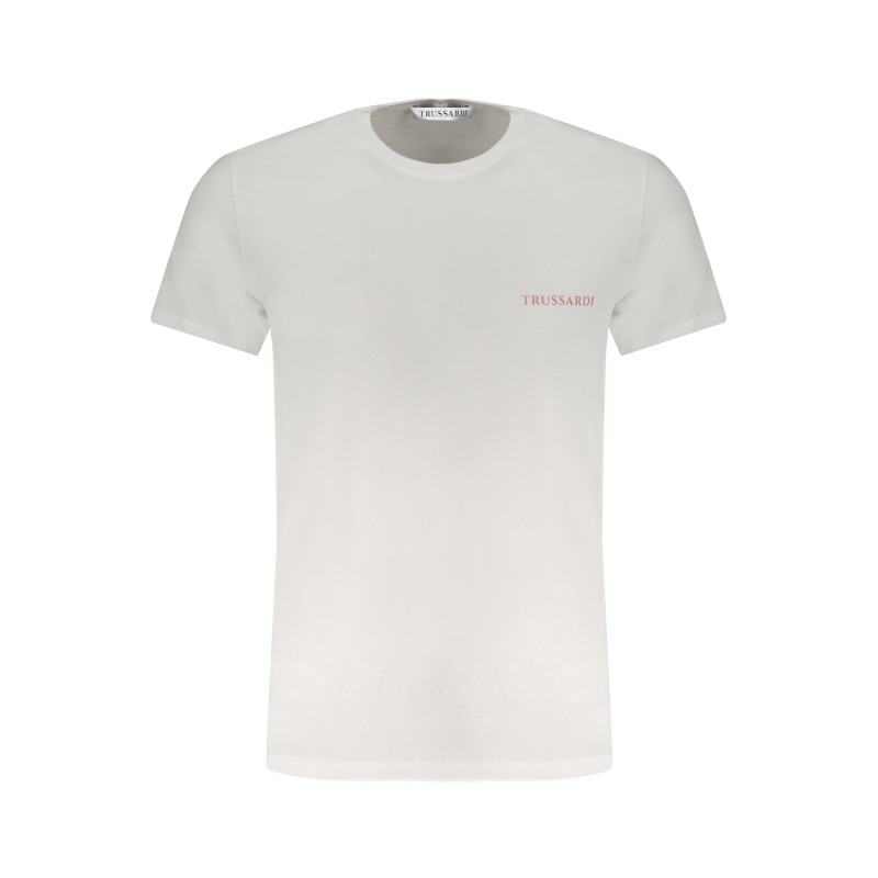 TRUSSARDI T-SHIRT MANICHE CORTE UOMO BIANCO