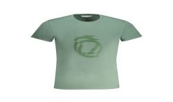 TRUSSARDI T-SHIRT MANICHE CORTE UOMO VERDE