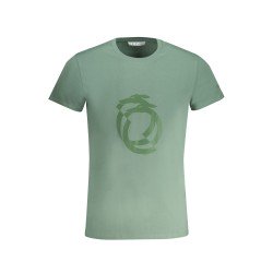 TRUSSARDI T-SHIRT MANICHE CORTE UOMO VERDE