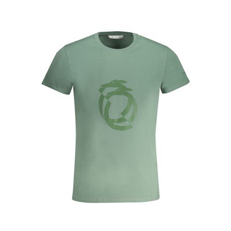 TRUSSARDI T-SHIRT MANICHE CORTE UOMO VERDE