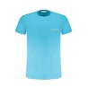 TRUSSARDI T-SHIRT MANICHE CORTE UOMO AZZURRO