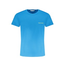 TRUSSARDI T-SHIRT MANICHE CORTE UOMO AZZURRO