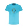 TRUSSARDI T-SHIRT MANICHE CORTE UOMO AZZURRO