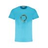 TRUSSARDI T-SHIRT MANICHE CORTE UOMO AZZURRO