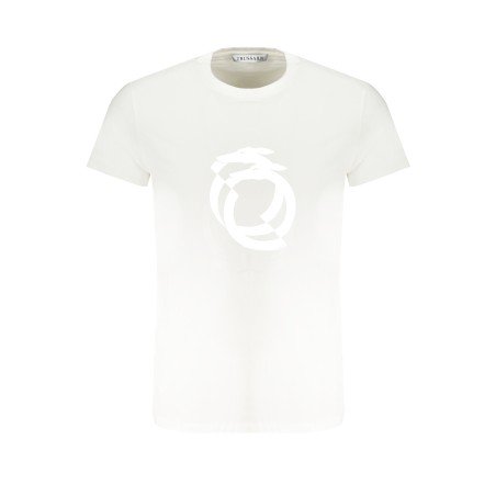 TRUSSARDI T-SHIRT MANICHE CORTE UOMO BIANCO