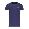 GAUDÌ T-SHIRT MANICHE CORTE UOMO BLU