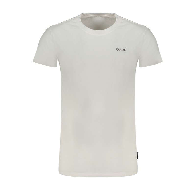 GAUDÌ T-SHIRT MANICHE CORTE UOMO BIANCO