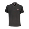 TOMMY HILFIGER POLO MANICHE CORTE UOMO NERO