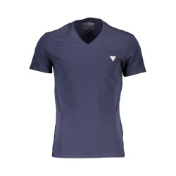 GUESS JEANS T-SHIRT MANICHE CORTE UOMO BLU