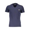 GUESS JEANS T-SHIRT MANICHE CORTE UOMO BLU