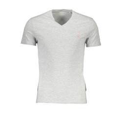 GUESS JEANS T-SHIRT MANICHE CORTE UOMO GRIGIO