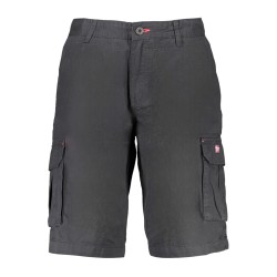 NORWAY 1963 PANTALONE BERMUDA UOMO NERO