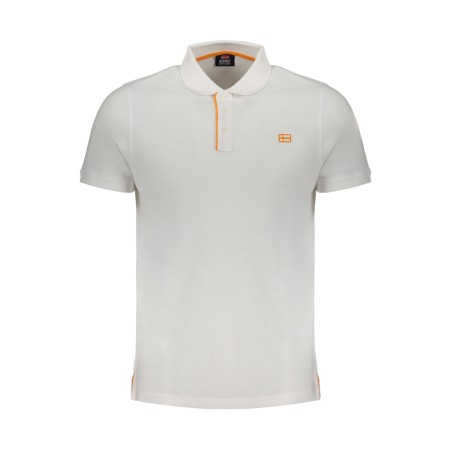 NORWAY 1963 POLO MANICHE CORTE UOMO BIANCO