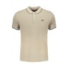 NORWAY 1963 POLO MANICHE CORTE UOMO BEIGE