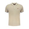 NORWAY 1963 POLO MANICHE CORTE UOMO BEIGE