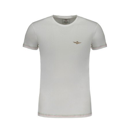AERONAUTICA MILITARE T-SHIRT MANICHE CORTE UOMO BIANCO
