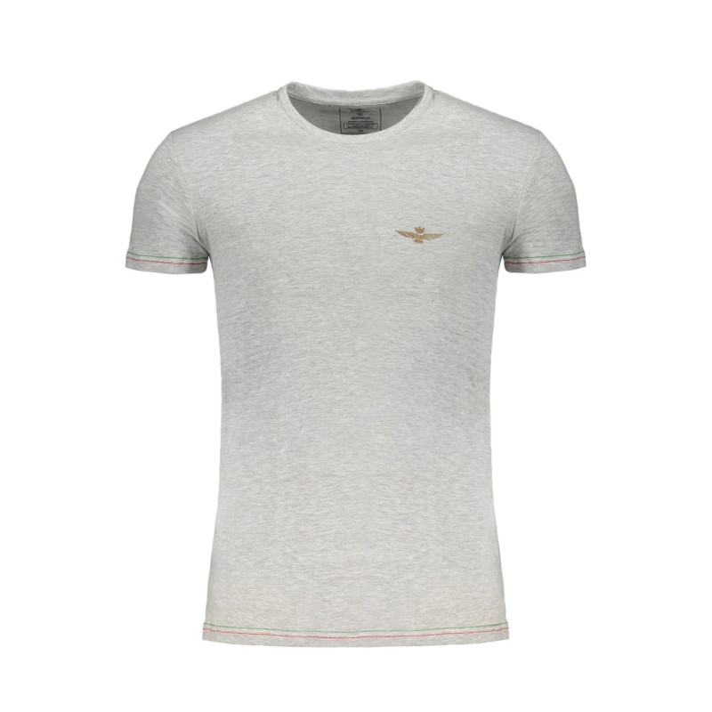 AERONAUTICA MILITARE T-SHIRT MANICHE CORTE UOMO GRIGIO