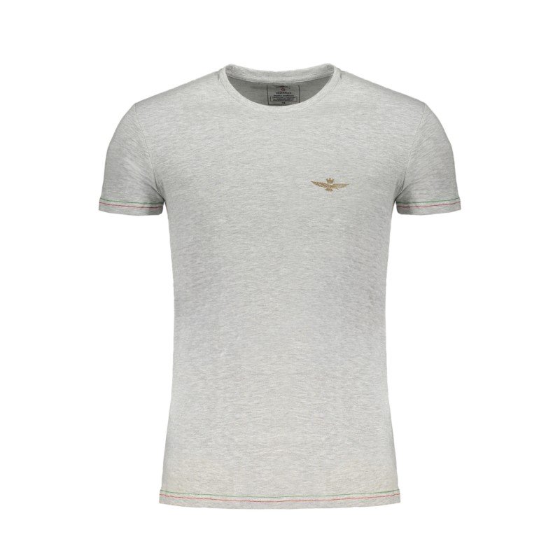 AERONAUTICA MILITARE T-SHIRT MANICHE CORTE UOMO GRIGIO