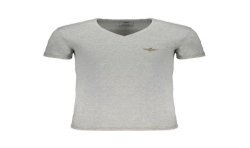AERONAUTICA MILITARE T-SHIRT MANICHE CORTE UOMO GRIGIO
