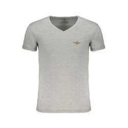 AERONAUTICA MILITARE T-SHIRT MANICHE CORTE UOMO GRIGIO