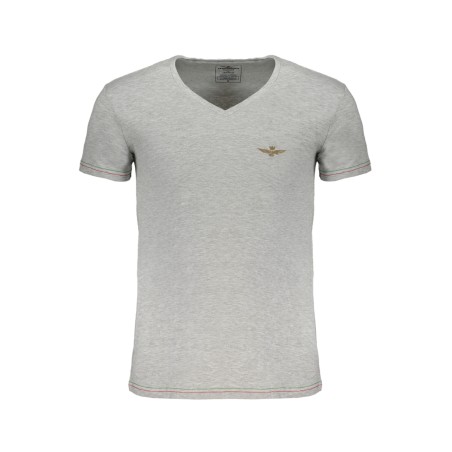 AERONAUTICA MILITARE T-SHIRT MANICHE CORTE UOMO GRIGIO