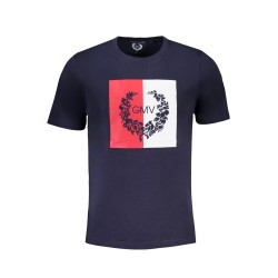 GIAN MARCO VENTURI T-SHIRT MANICHE CORTE UOMO BLU