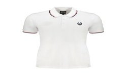 GIAN MARCO VENTURI POLO MANICHE CORTE UOMO BIANCO