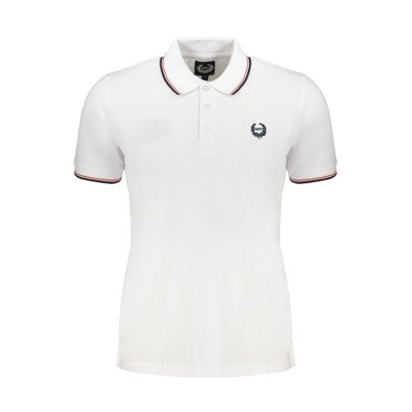 GIAN MARCO VENTURI POLO MANICHE CORTE UOMO BIANCO