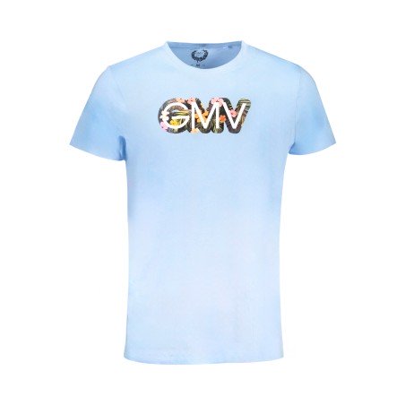 GIAN MARCO VENTURI T-SHIRT MANICHE CORTE UOMO AZZURRO