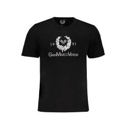 GIAN MARCO VENTURI T-SHIRT MANICHE CORTE UOMO NERO
