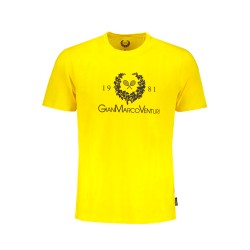 GIAN MARCO VENTURI T-SHIRT MANICHE CORTE UOMO GIALLO