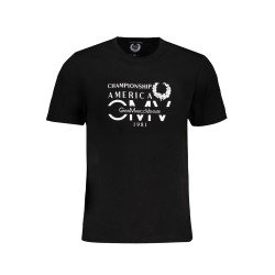 GIAN MARCO VENTURI T-SHIRT MANICHE CORTE UOMO NERO