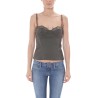 JOHN GALLIANO TOP DONNA VERDE