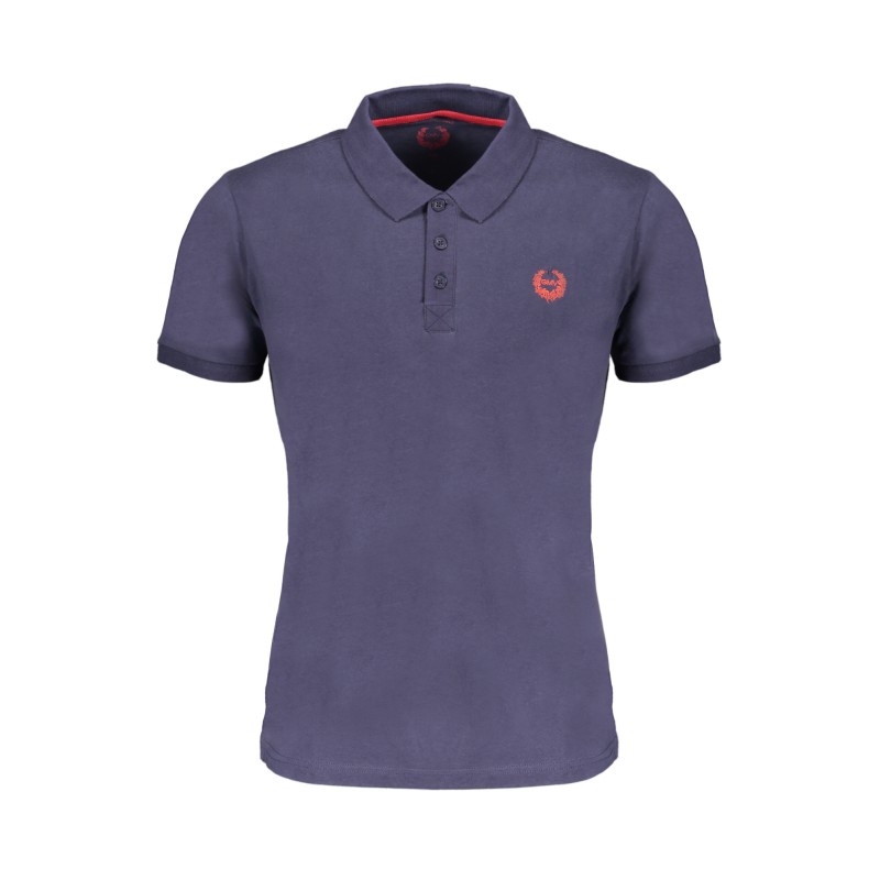 GIAN MARCO VENTURI POLO MANICHE CORTE UOMO BLU
