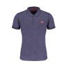 GIAN MARCO VENTURI POLO MANICHE CORTE UOMO BLU