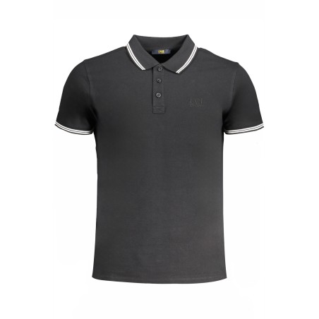 CAVALLI CLASS POLO MANICHE CORTE UOMO NERO