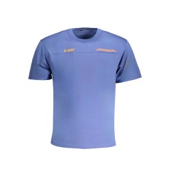 K-WAY T-SHIRT MANICHE CORTE UOMO BLU