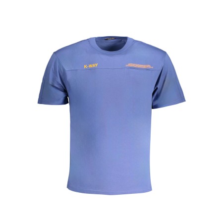 K-WAY T-SHIRT MANICHE CORTE UOMO BLU