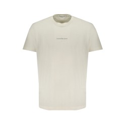 CALVIN KLEIN T-SHIRT MANICHE CORTE UOMO BIANCO