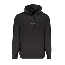 CALVIN KLEIN FELPA SENZA ZIP UOMO NERO
