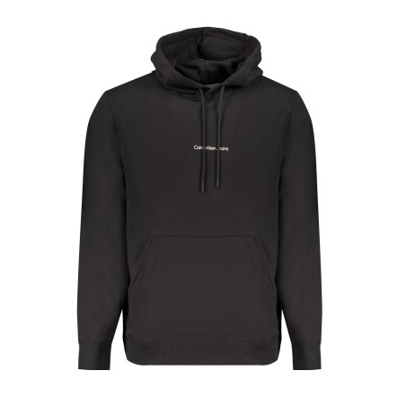 CALVIN KLEIN FELPA SENZA ZIP UOMO NERO
