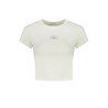 CALVIN KLEIN T-SHIRT MANICHE CORTE DONNA BIANCO