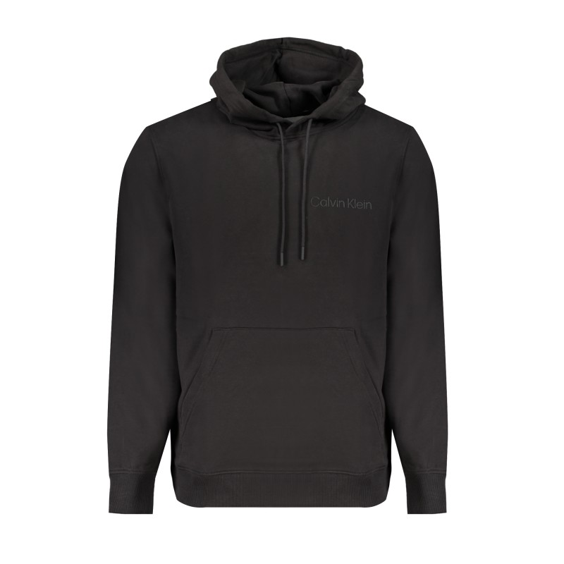 CALVIN KLEIN FELPA SENZA ZIP UOMO NERO