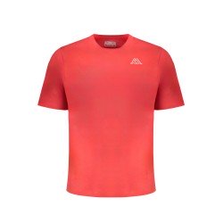 KAPPA T-SHIRT MANICHE CORTE UOMO ROSSO